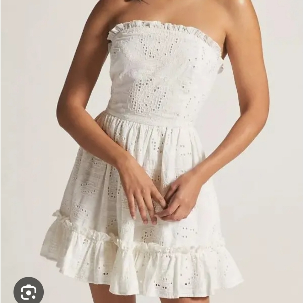 Anthropologie FOREVER THAT GIRL RUFFLE Sleeveless Dress
